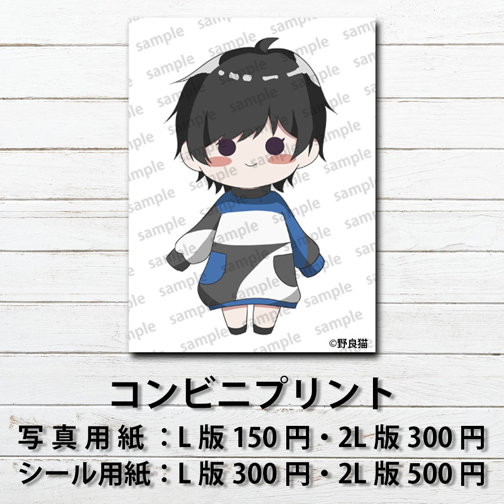ネップリ イラスト 可愛い女の子 おしゃれ服 かわいい 生足 黒髪 ボブヘア ショートカット ワンピース コンビニプリント ネットプリント 個性的 おすすめ 人気 歌い手 グッズ ローソン ファミマ スマホケース サイズ 挟む タイトル:野良猫 PART3