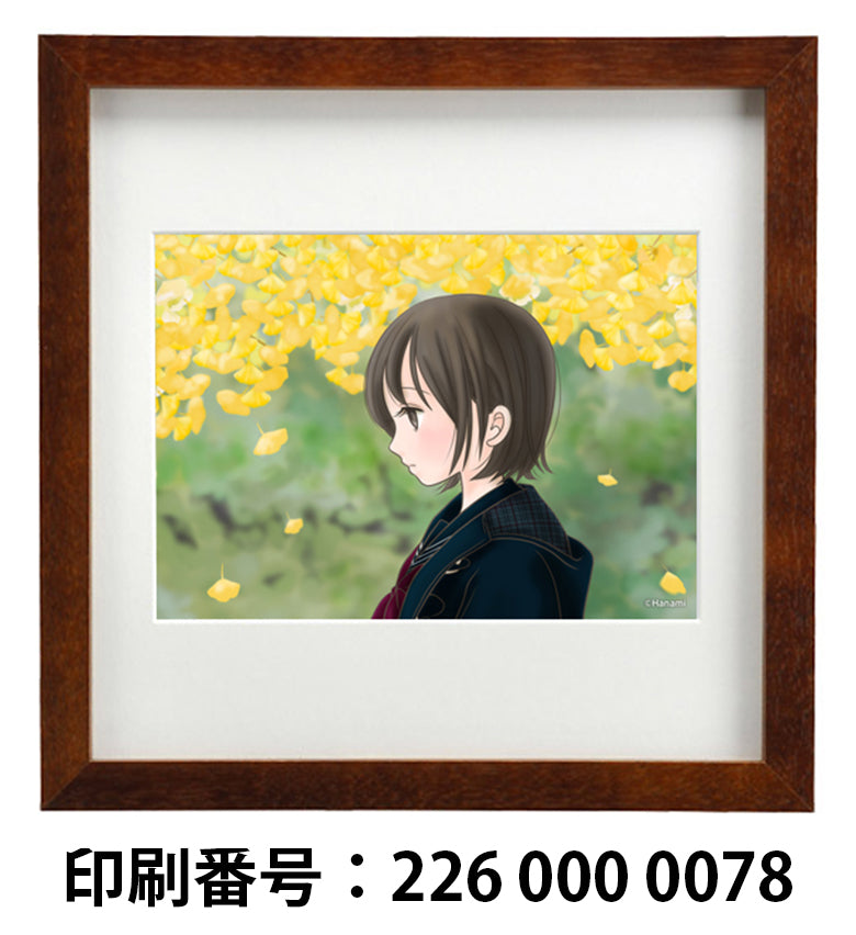 ネップリ イラスト 可愛い女の子 おしゃれ JK 女子高校生 セーラー服 黒髪 ボブヘア ショートカット ネクタイ 個性的 おすすめ 人気 コンビニプリント ネットプリント イラストレーター 絵師 クリエイター グッズ ローソン ファミマ タイトル:Hanami PART9 作:Hanami