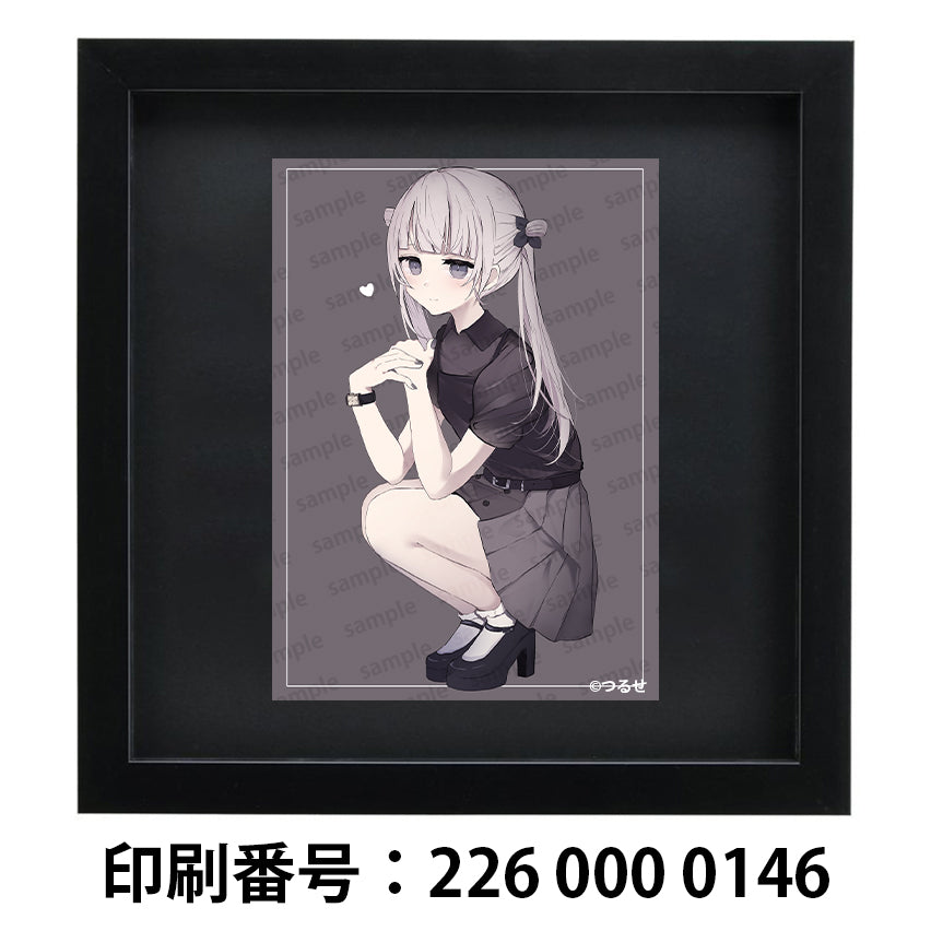 ネップリ イラスト 可愛い女の子 おしゃれ服 萌え エモい かわいい ロリっ娘 ツインテール 銀髪 生足 プリッツスカート コンビニプリント ネットプリント 個性的 おすすめ 人気 イラストレーター クリエイター 絵師 ローソン ファミマ グッズ タイトル:つるせ PART12 作:つるせ