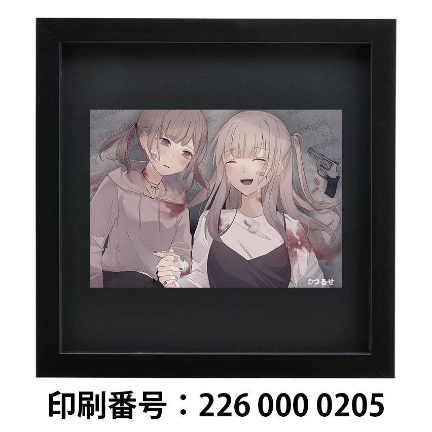 ネップリ イラスト 可愛い女の子 エモい 病みかわいい メンヘラ ツインテール おしゃれ服 コンビニプリント ネットプリント おすすめ 個性的 人気 イラストレーター クリエイター 絵師 ローソン ファミマ グッズ タイトル:つるせ PART15 作:つるせ