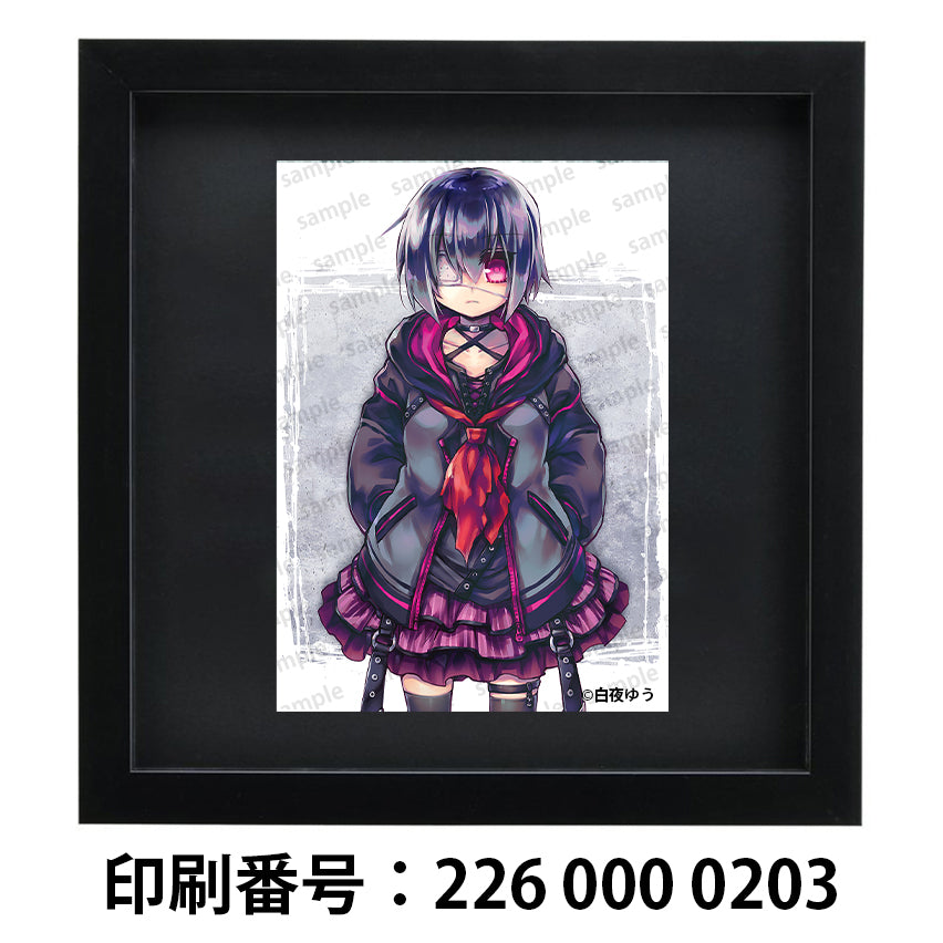 ネップリ イラスト 可愛い女の子 かわいい おしゃれ服 ゴスパン ロック 病みかわ メンヘラ ヤンデレ ゴシック ドレス スカート 黒髪 黒タイツ 絶対領域 ショートカット コンビニプリント ネットプリント 個性的 おすすめ 人気 イラストレーター クリエイター 絵師 創作イラスト グッズ ローソン ファミマ タイトル:<dolls>見ツメル 作:白夜ゆう
