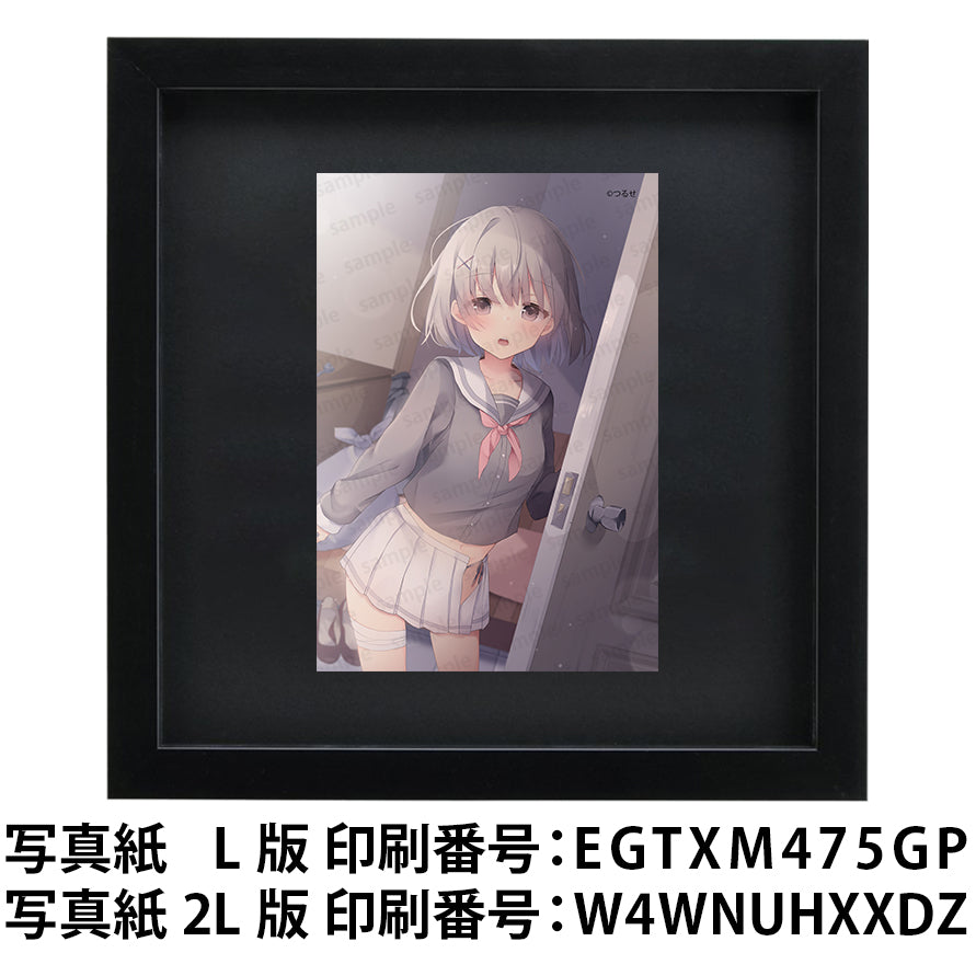 ネップリ　イラスト　可愛い女の子　かわいい　おしゃれ　コンビニプリント　ネットプリント　個性的　おすすめ　人気　イラストレーター　クリエイター　絵師　ローソン　ファミマ　グッズ　タイトル：つるせ PART3　作：つるせ