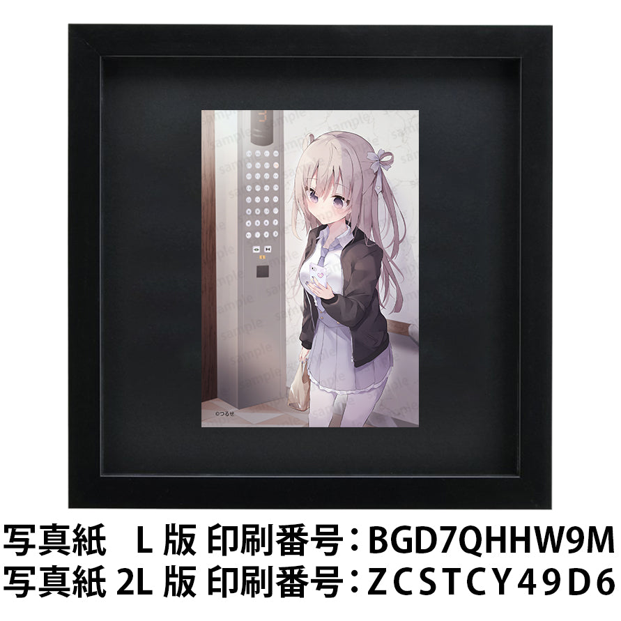ネップリ　イラスト　可愛い女の子　おしゃれ服　エモい　かわいい　コンビニプリント　ネットプリント　個性的　おすすめ　人気　イラストレーター　クリエイター　ローソン　ファミマ　グッズ　絵師　タイトル：つるせ PART5　作：つるせ