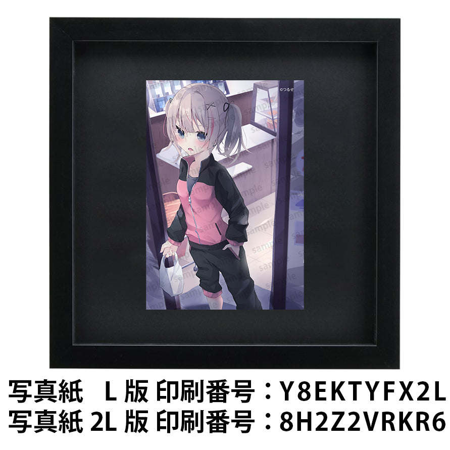 ネップリ　イラスト　可愛い女の子　エモい　かわいい　おしゃれ服　個性的　コンビニプリント　ネットプリント　おすすめ　人気　イラストレーター　クリエイター　絵師　ローソン　ファミマ　グッズ　タイトル：つるせ PART6　作：つるせ