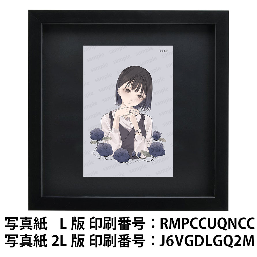 ネップリ　イラスト　可愛い女の子　エモい　おしゃれ服　コンビニプリント　ネットプリント　おすすめ　個性的　人気　イラストレーター　クリエイター　絵師　ローソン　ファミマ　グッズ　タイトル：つるせ PART16　作：つるせ