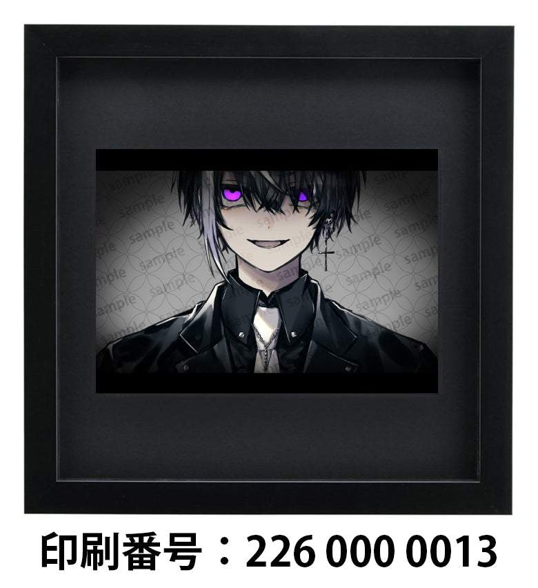 ネップリ　イラスト　男の子　かっこいい　イケメン　おしゃれ　クール　エモい　病みかわいい　メンヘラ　ヤンデレ　メンズ　黒髪　銀髪　ピアス　スーツ　ネクタイ　個性的　コンビニプリント　ネットプリント　シール　ステッカー　おすすめ　人気　イラストレーター　クリエイター　絵師　グッズ　ローソン　ファミマ　タイトル：黒野京 PART6　作：黒野京